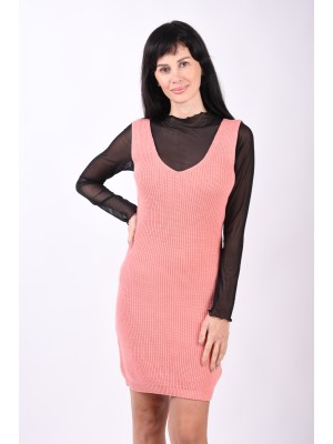 Dress Jjxx Jxalessia Twist Knit Sl Coral Haze